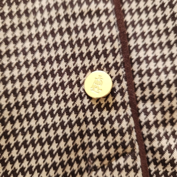 Lauren Ralph Lauren Houndstooth Knit Jacquard Skirt size Large - Picture 11 of 12